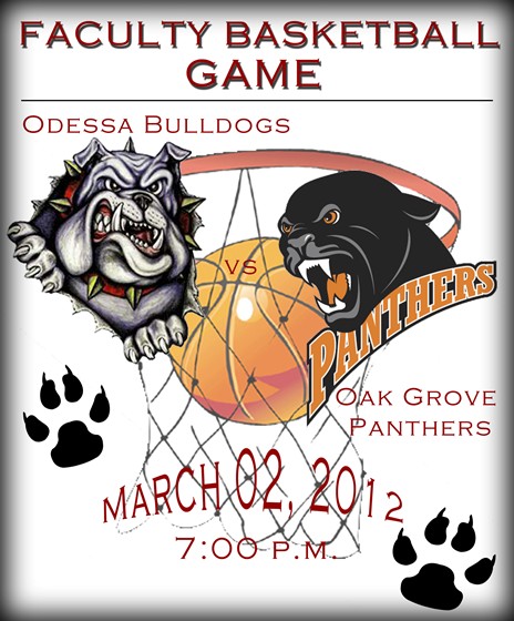 FACULTY BASKETBALL GAME: Faculty Game Cover